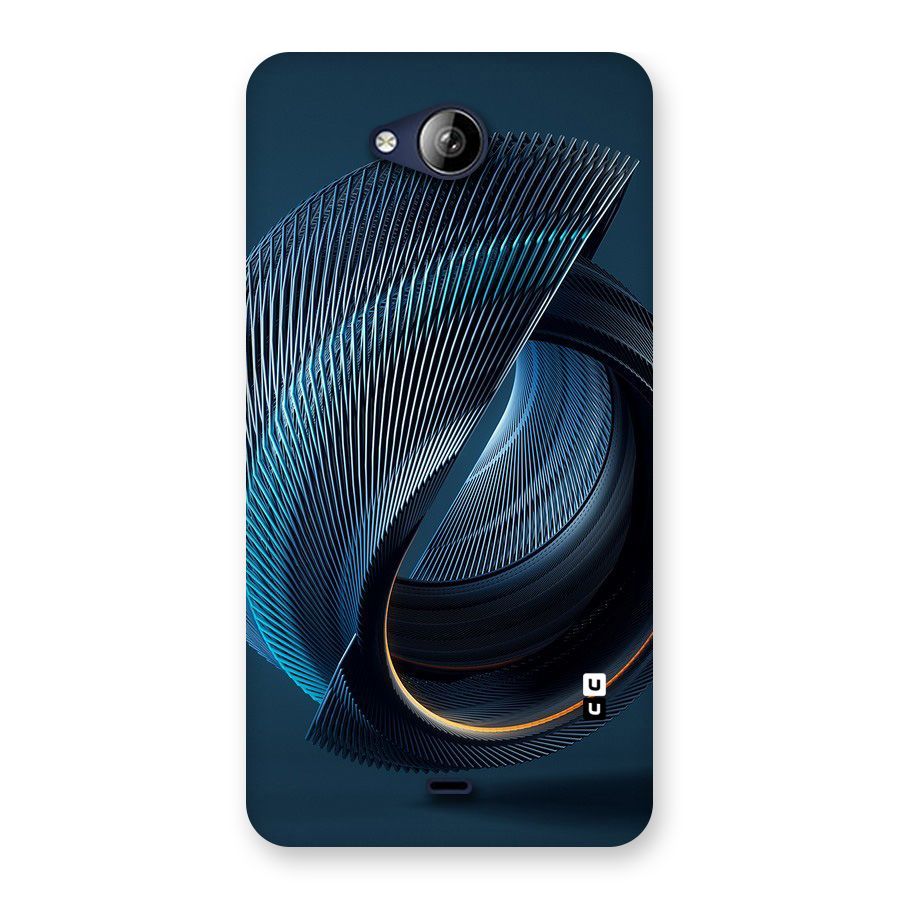 Digital Circle Pattern Back Case for Canvas Play Q355