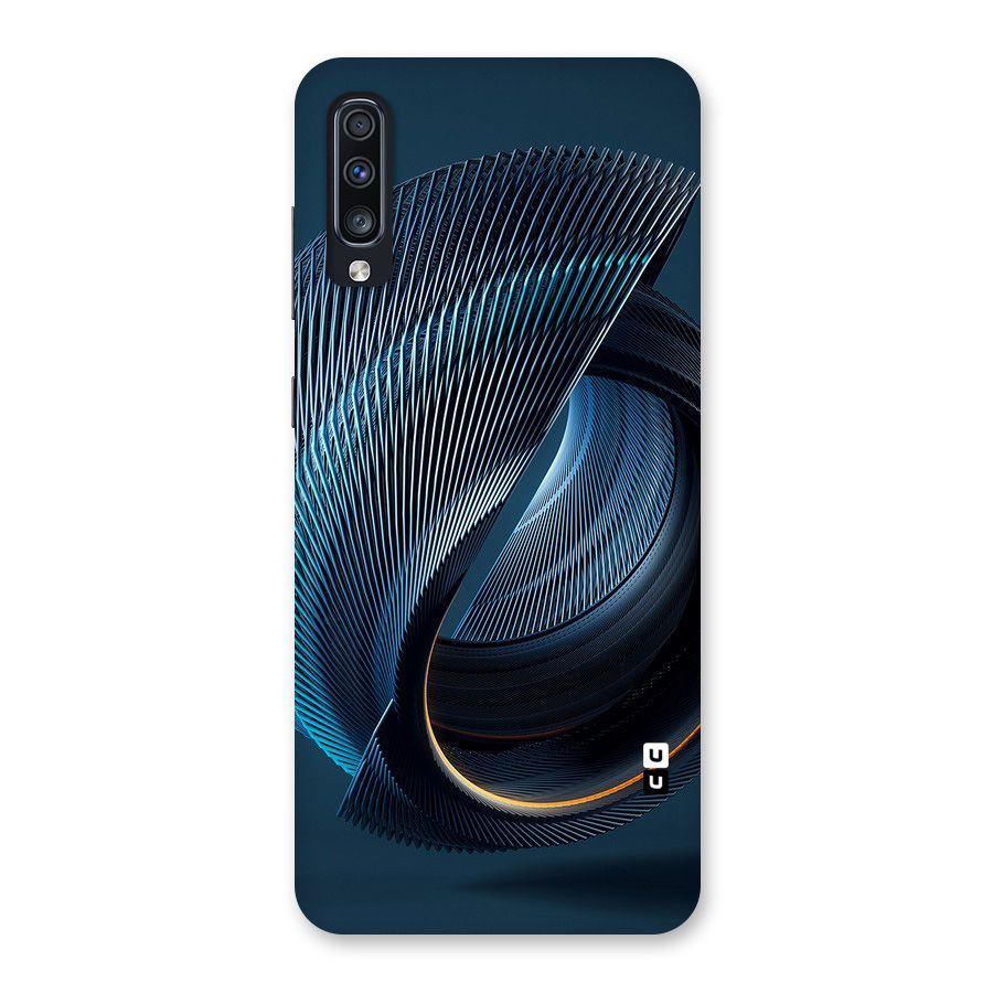 Digital Circle Pattern Back Case for Galaxy A70s