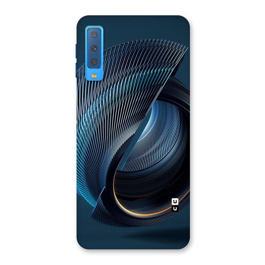 Digital Circle Pattern Back Case for Galaxy A7 (2018)