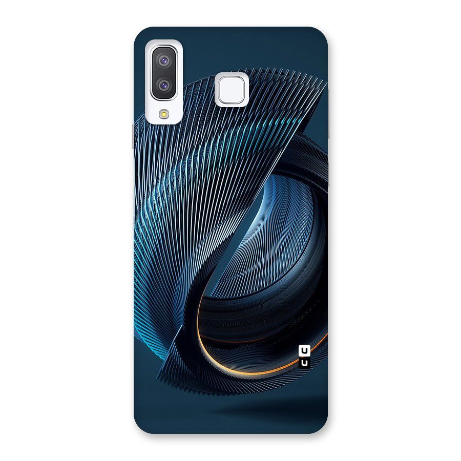 Digital Circle Pattern Back Case for Galaxy A8 Star