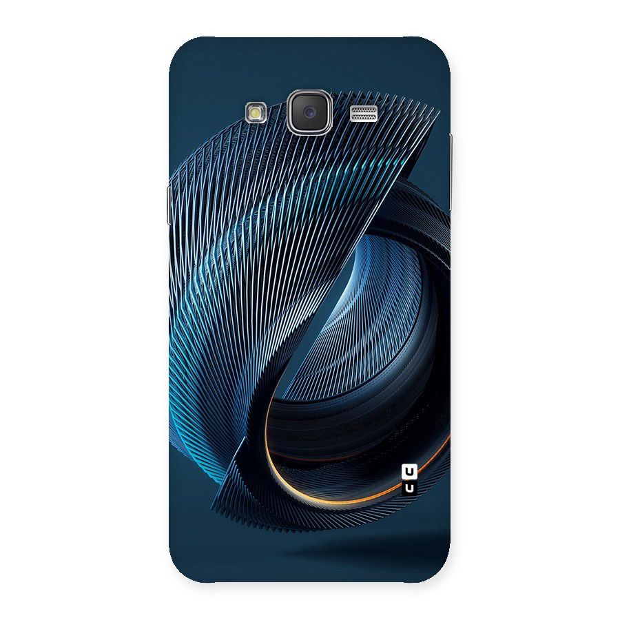 Digital Circle Pattern Back Case for Galaxy J7