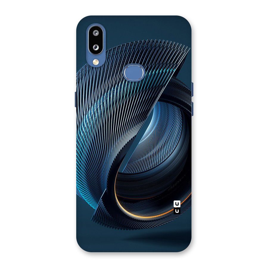 Digital Circle Pattern Back Case for Galaxy M01s