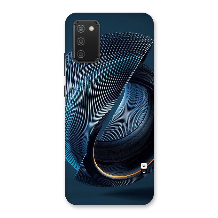 Digital Circle Pattern Back Case for Galaxy M02s