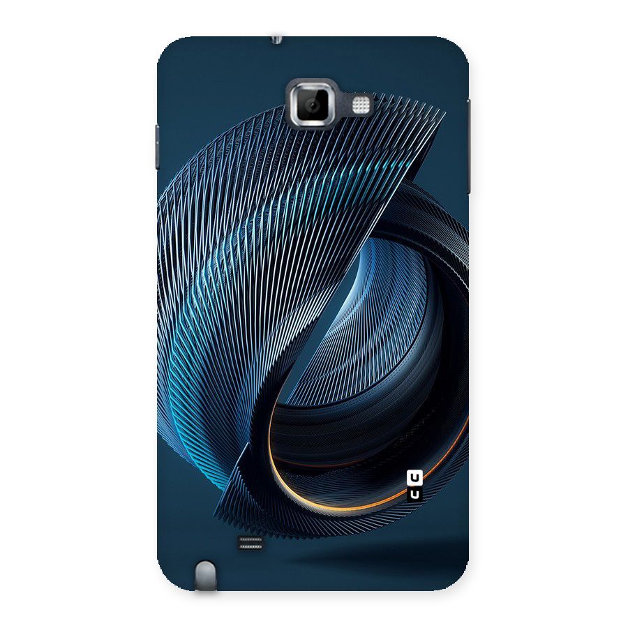 Digital Circle Pattern Back Case for Galaxy Note
