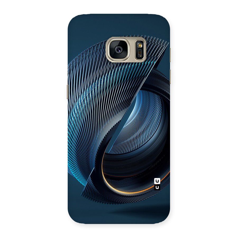 Digital Circle Pattern Back Case for Galaxy S7