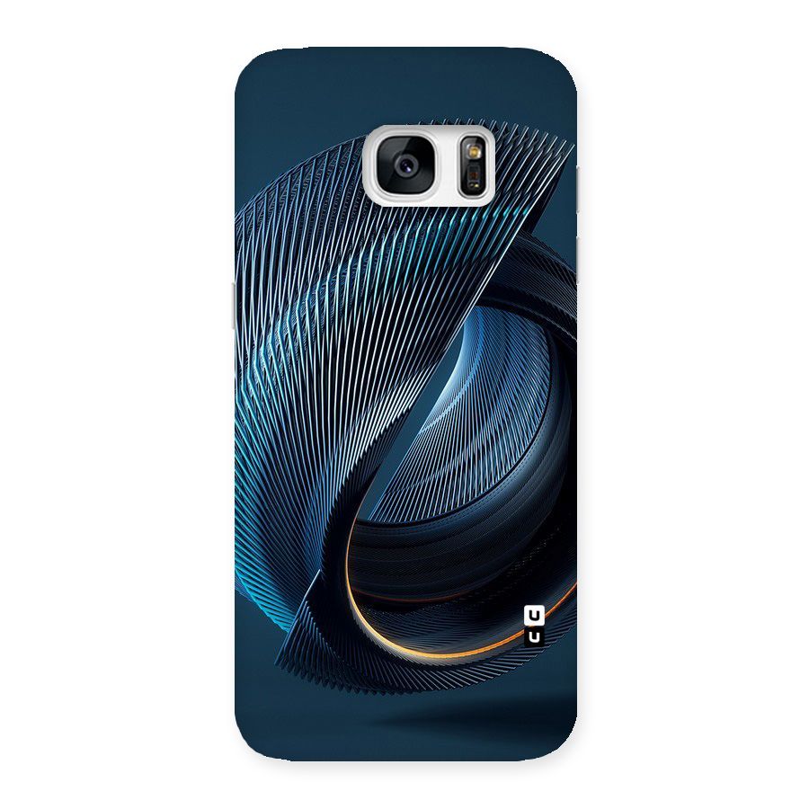 Digital Circle Pattern Back Case for Galaxy S7 Edge