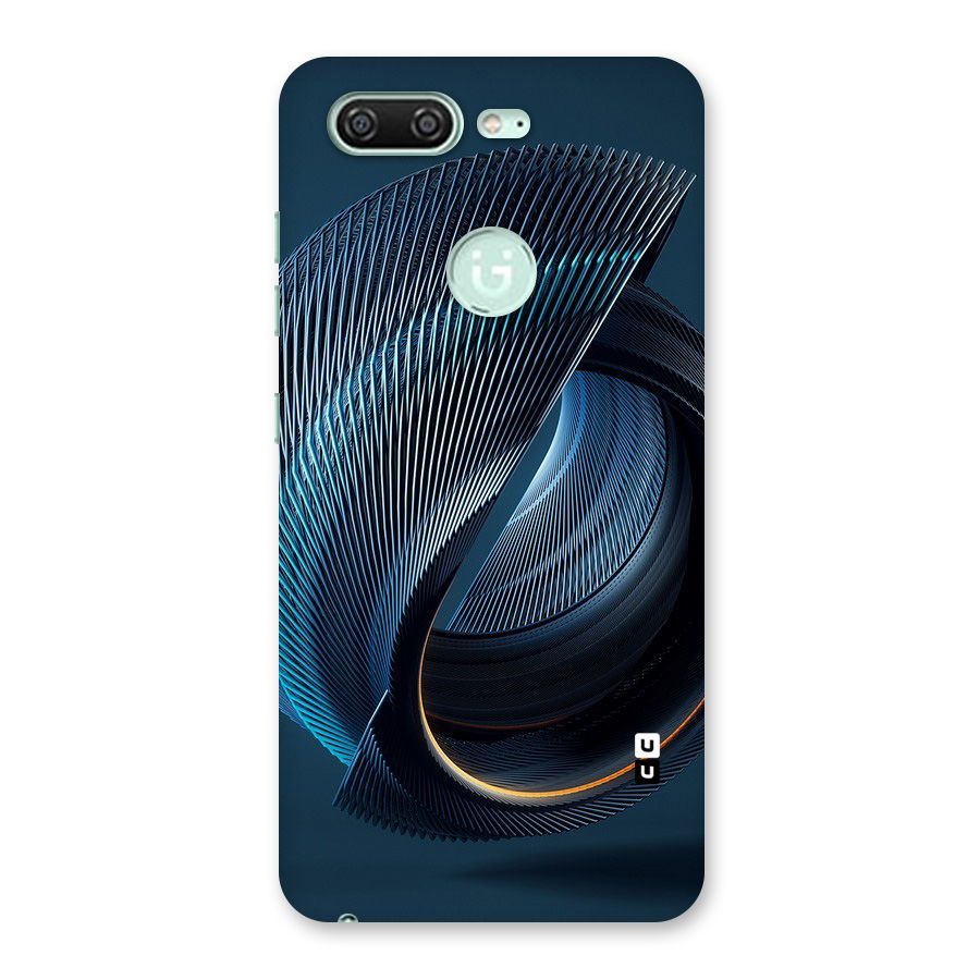Digital Circle Pattern Back Case for Gionee S10