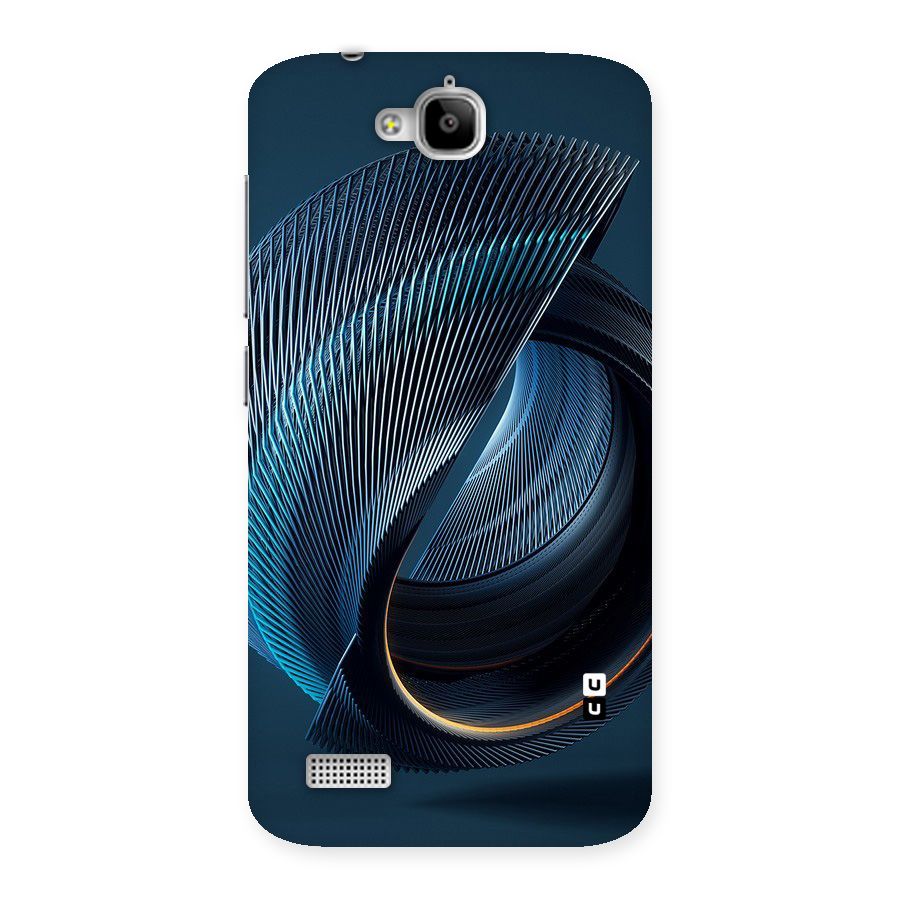 Digital Circle Pattern Back Case for Honor Holly