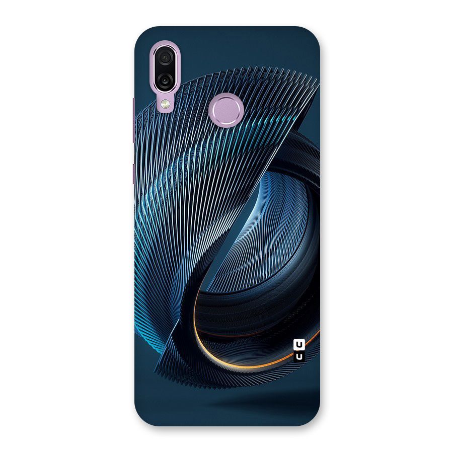 Digital Circle Pattern Back Case for Honor Play