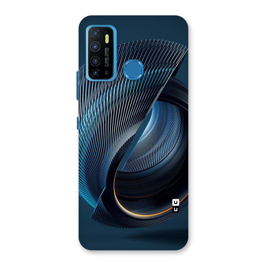 Digital Circle Pattern Back Case for Infinix Hot 9