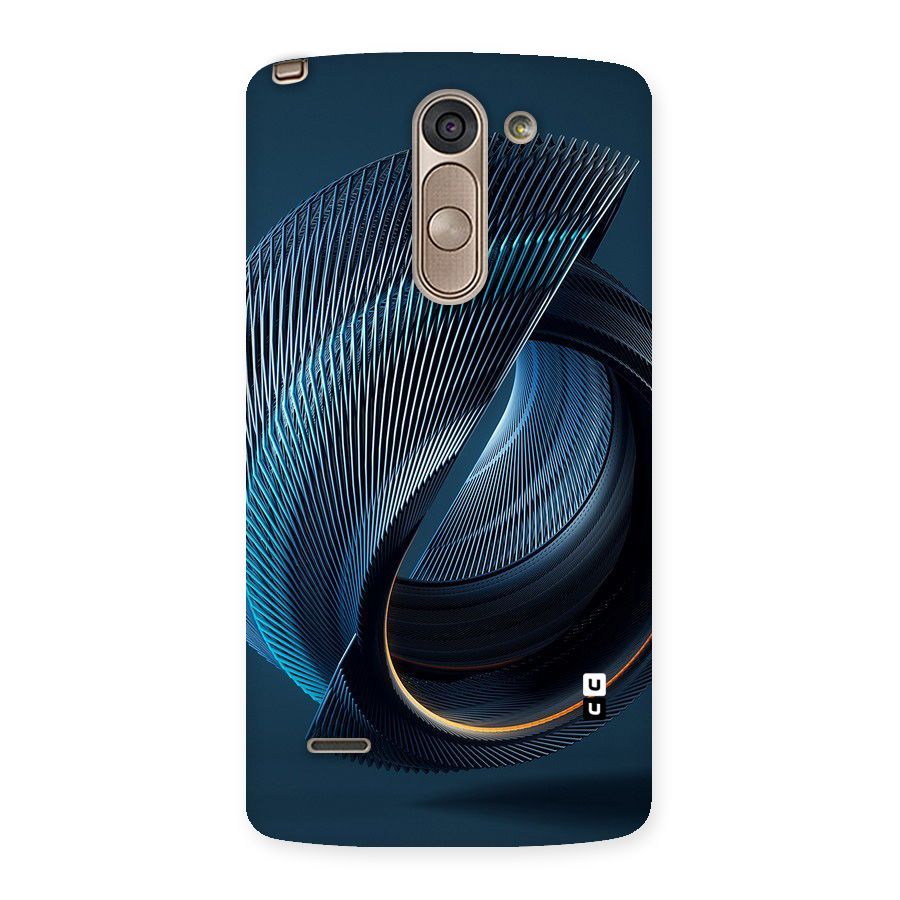 Digital Circle Pattern Back Case for LG G3 Stylus