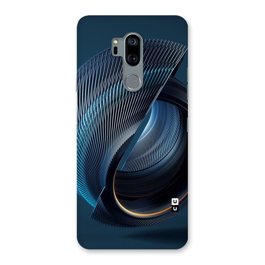 Digital Circle Pattern Back Case for LG G7
