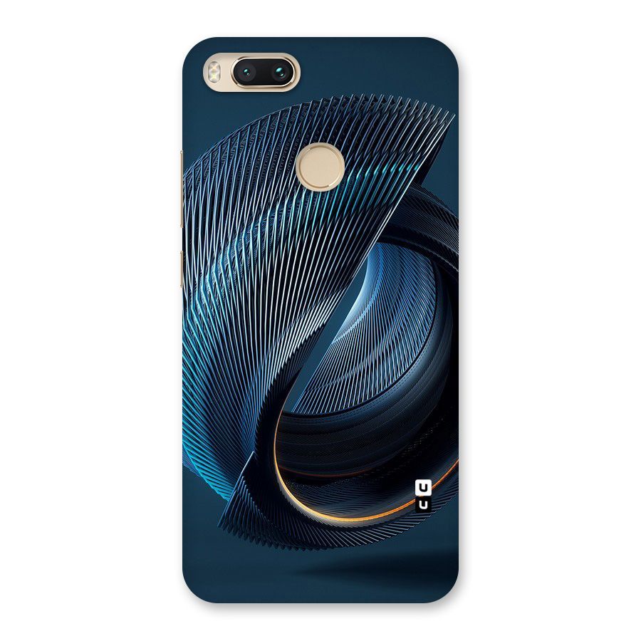 Digital Circle Pattern Back Case for Mi A1