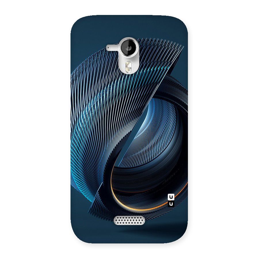 Digital Circle Pattern Back Case for Micromax Canvas HD A116