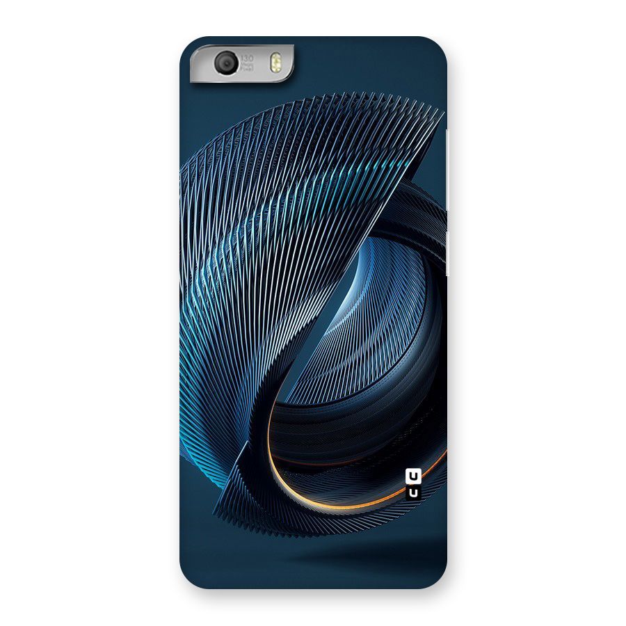 Digital Circle Pattern Back Case for Micromax Canvas Knight 2