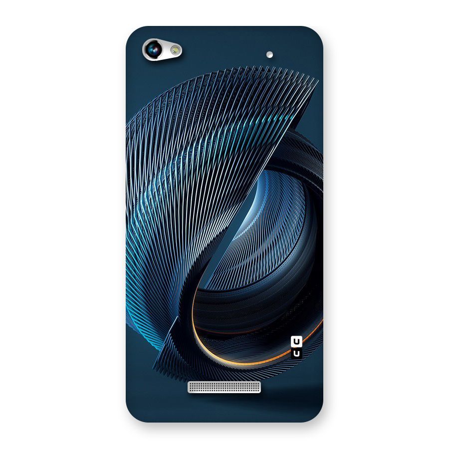 Digital Circle Pattern Back Case for Micromax Hue 2