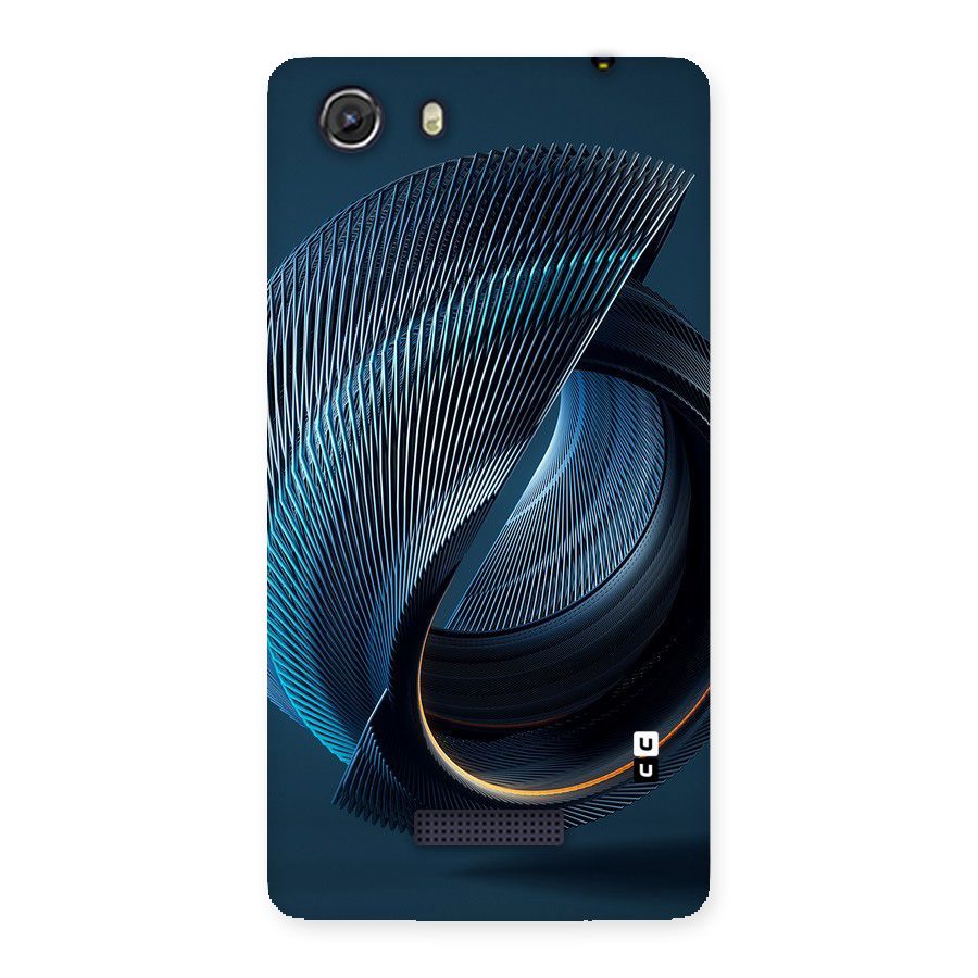 Digital Circle Pattern Back Case for Micromax Unite 3