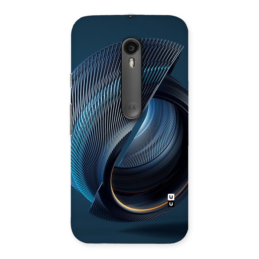 Digital Circle Pattern Back Case for Moto G3