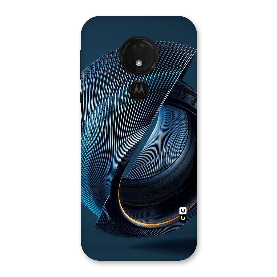 Digital Circle Pattern Back Case for Moto G7 Power
