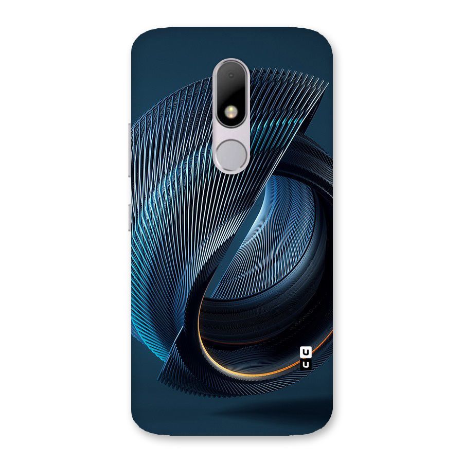 Digital Circle Pattern Back Case for Moto M