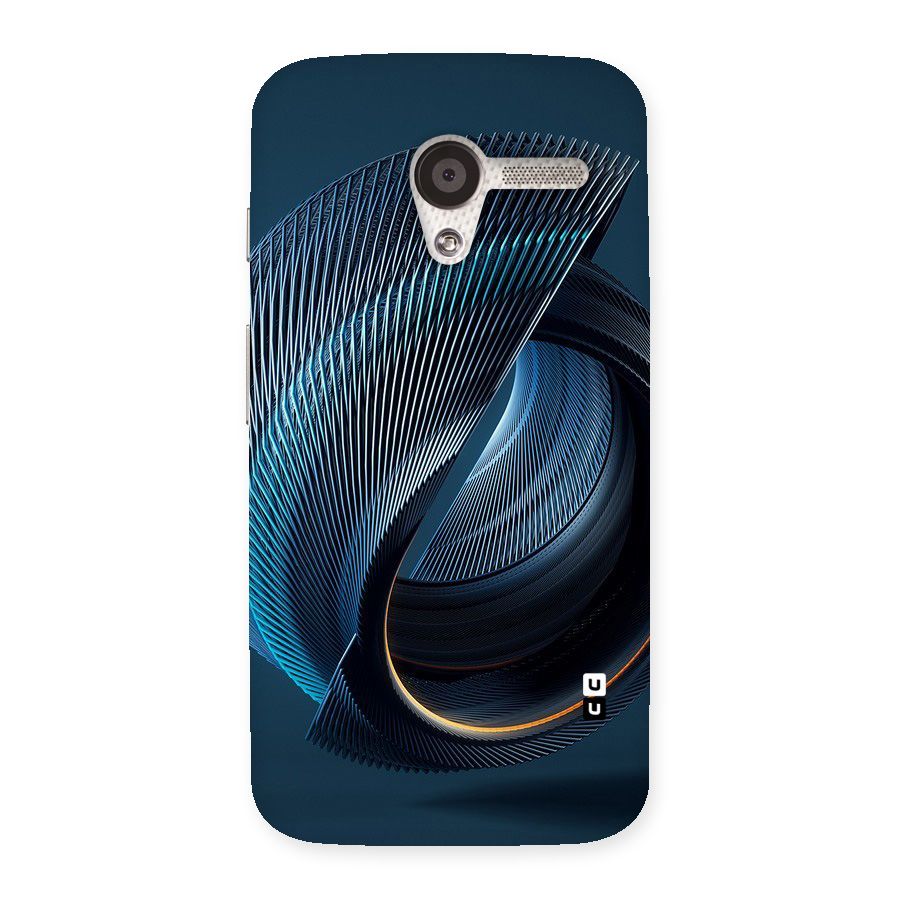 Digital Circle Pattern Back Case for Moto X