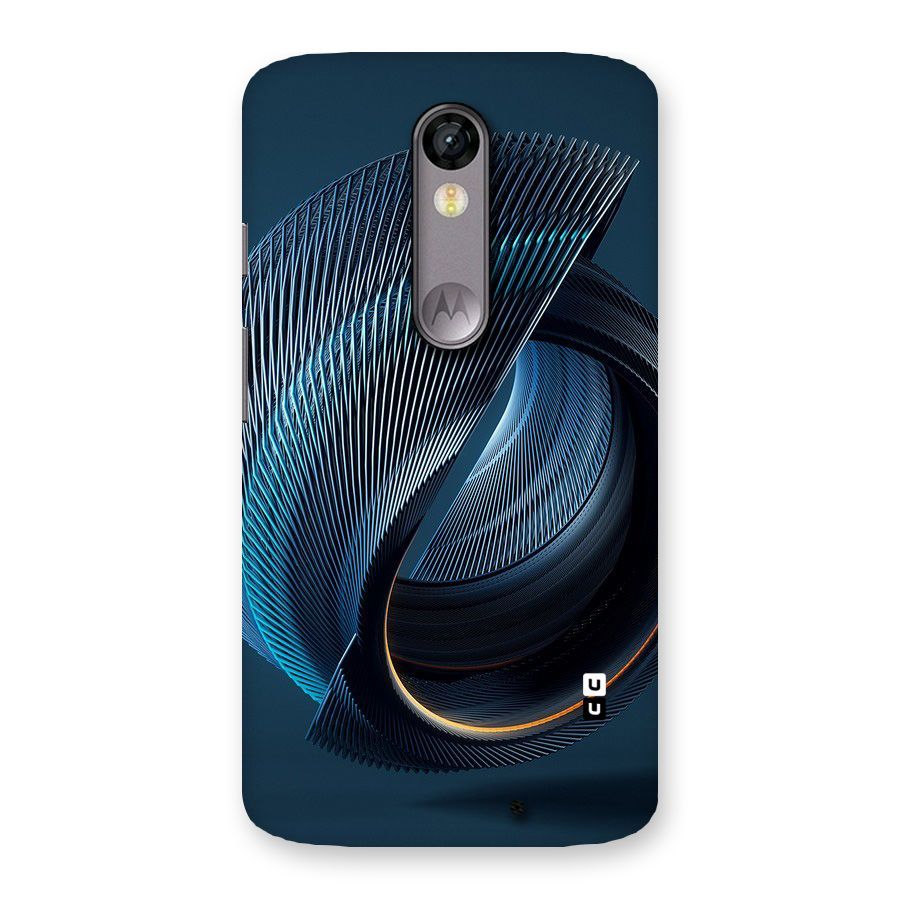 Digital Circle Pattern Back Case for Moto X Force