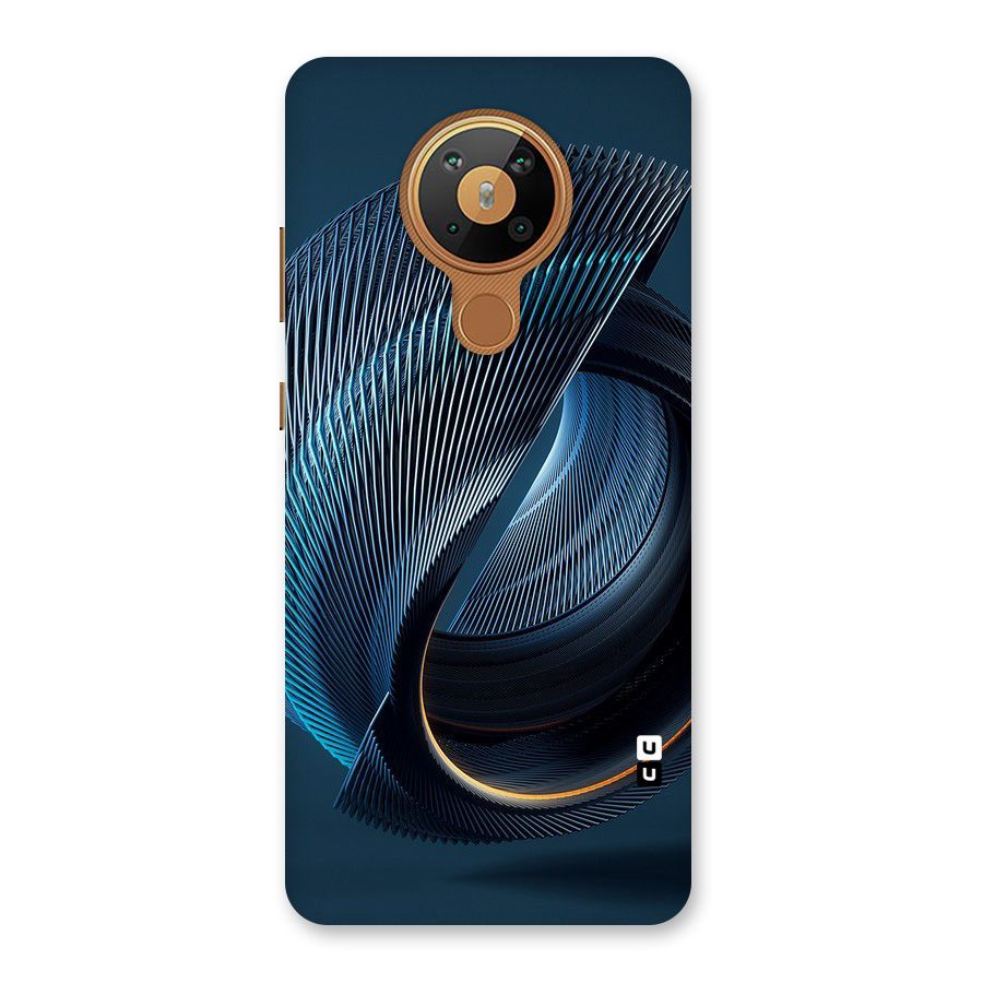 Digital Circle Pattern Back Case for Nokia 5.3