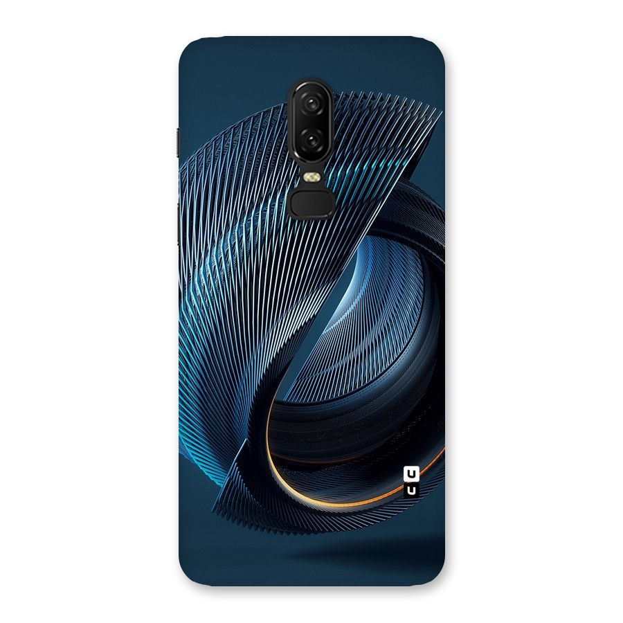 Digital Circle Pattern Back Case for OnePlus 6