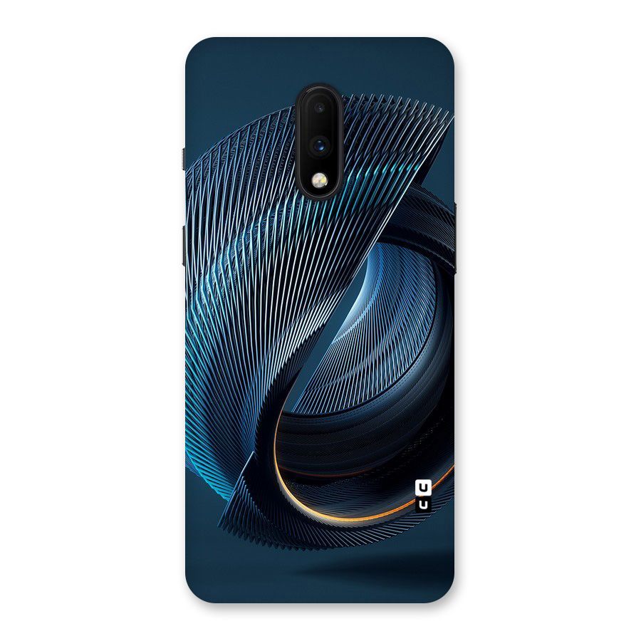 Digital Circle Pattern Back Case for OnePlus 7