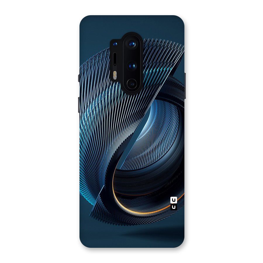 Digital Circle Pattern Back Case for OnePlus 8 Pro