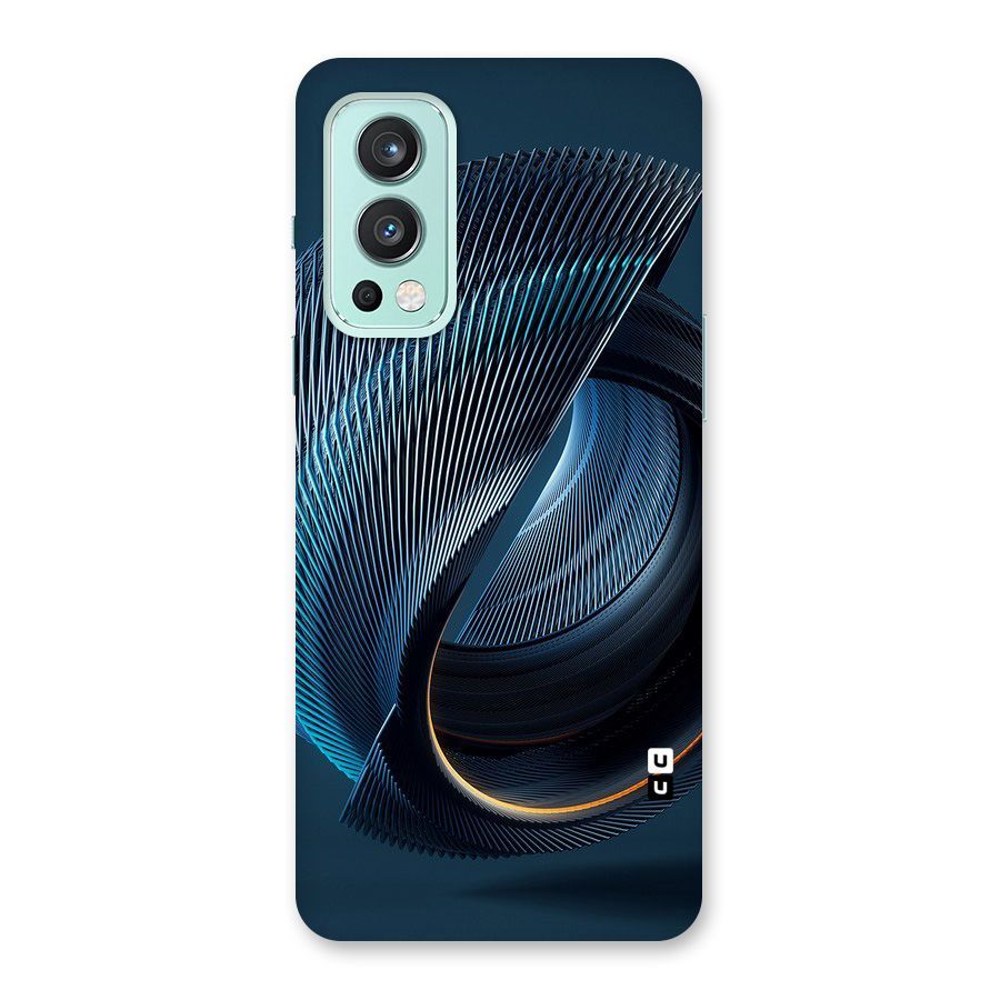 Digital Circle Pattern Back Case for OnePlus Nord 2 5G