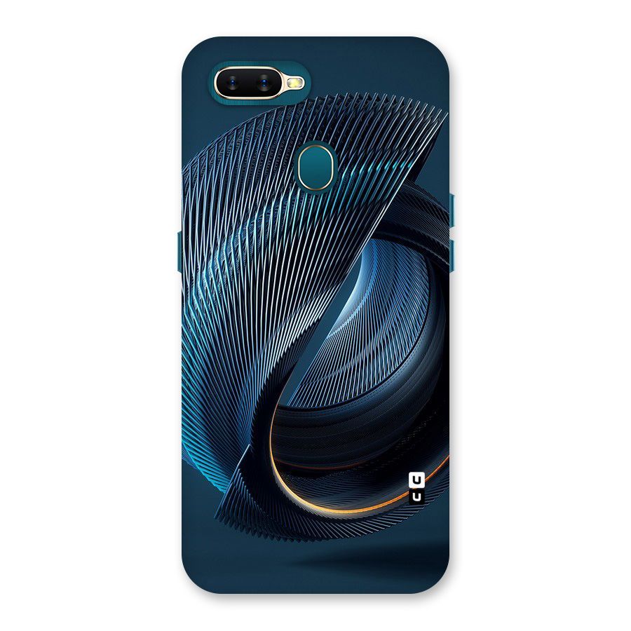 Digital Circle Pattern Back Case for Oppo A11k
