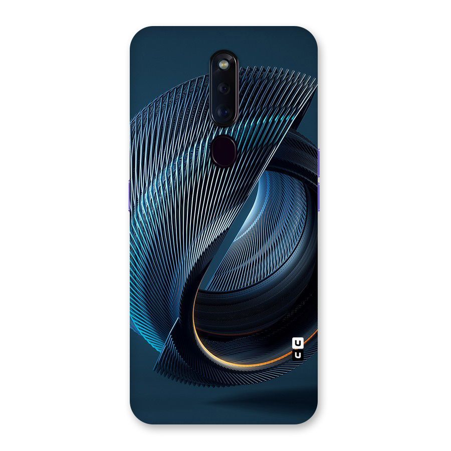 Digital Circle Pattern Back Case for Oppo F11 Pro