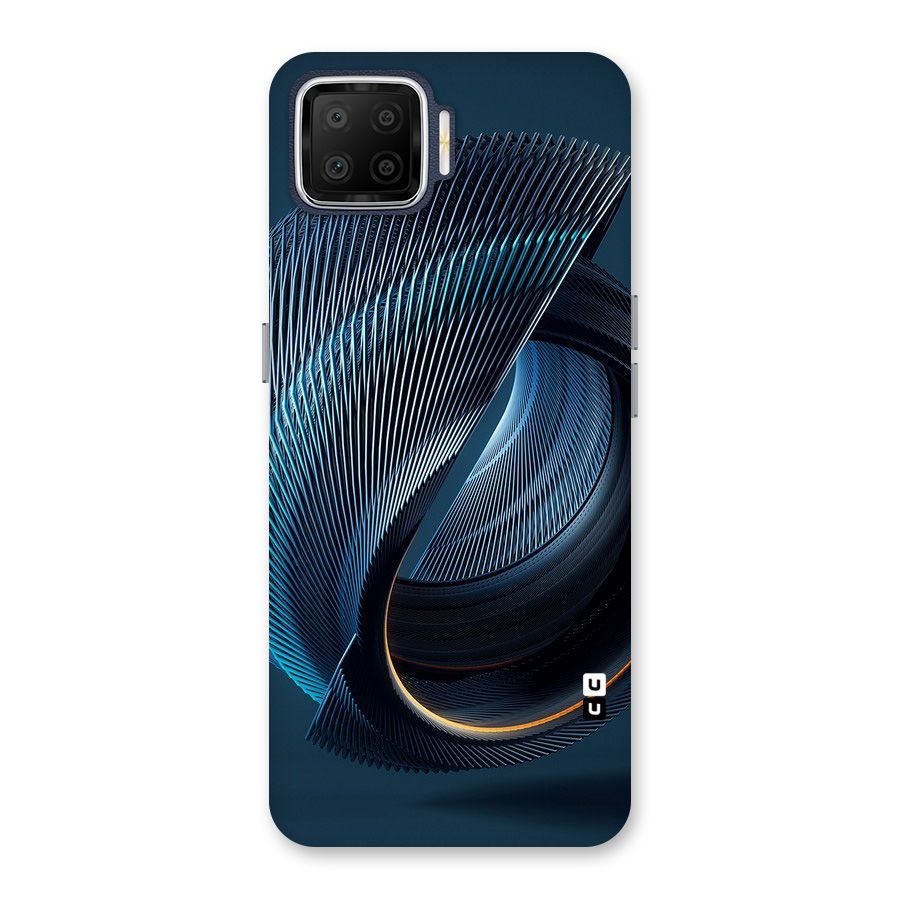 Digital Circle Pattern Back Case for Oppo F17
