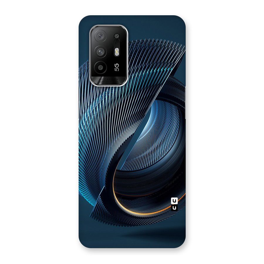 Digital Circle Pattern Back Case for Oppo F19 Pro Plus 5G