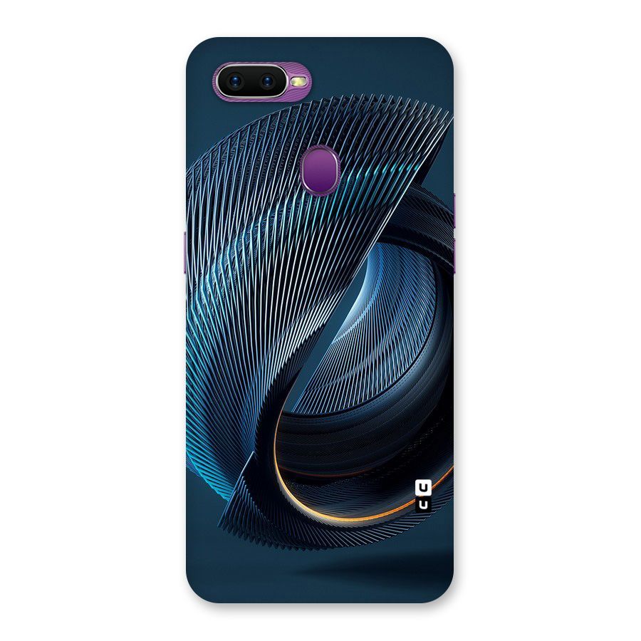 Digital Circle Pattern Back Case for Oppo F9