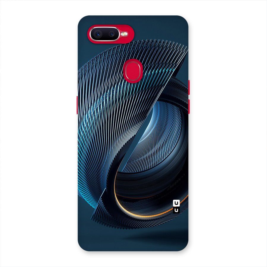 Digital Circle Pattern Back Case for Oppo F9 Pro