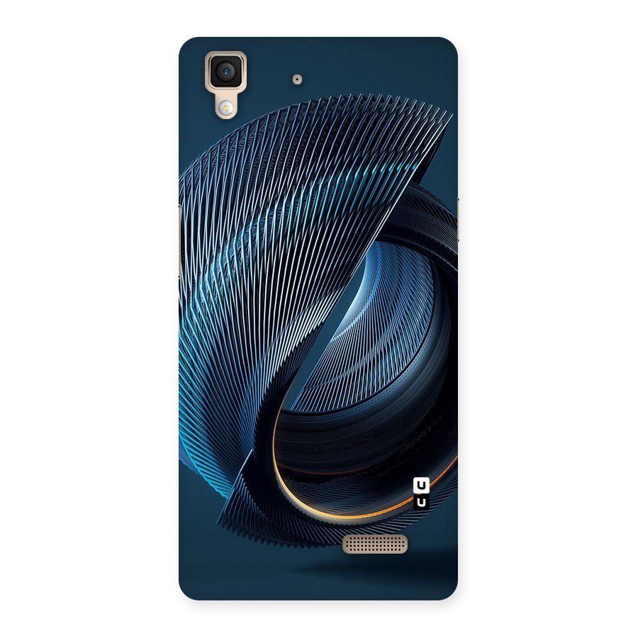 Digital Circle Pattern Back Case for Oppo R7