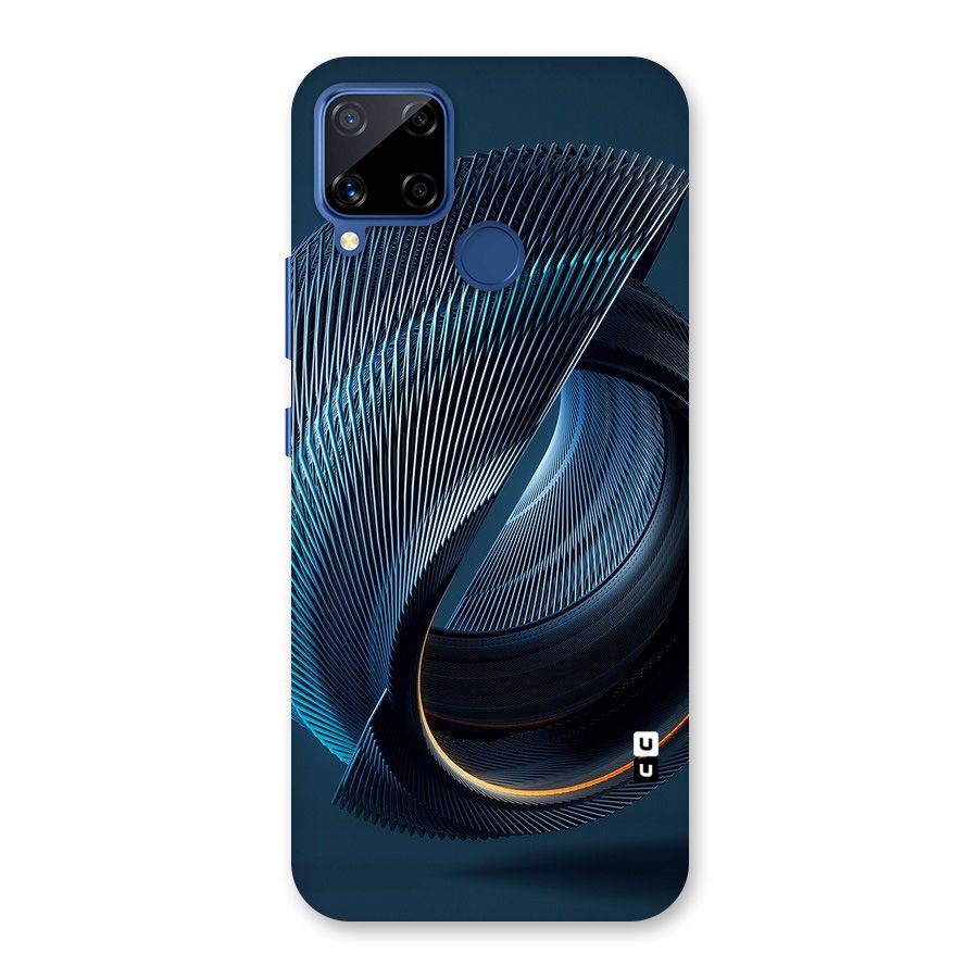 Digital Circle Pattern Back Case for Realme C15