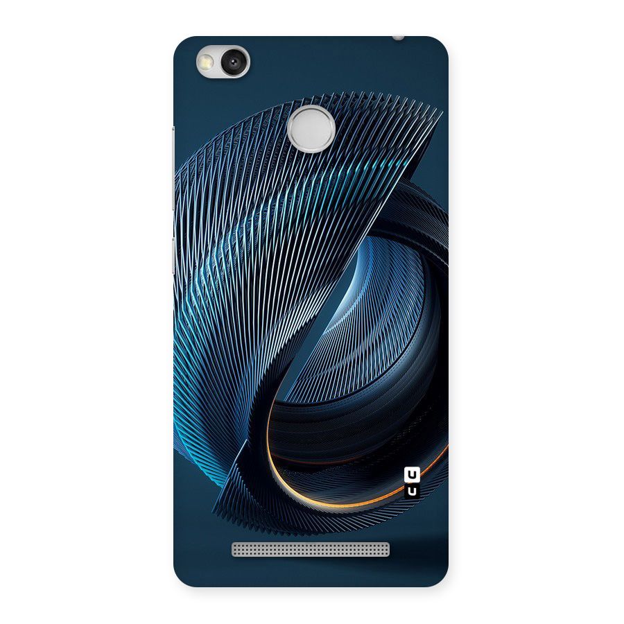 Digital Circle Pattern Back Case for Redmi 3S Prime