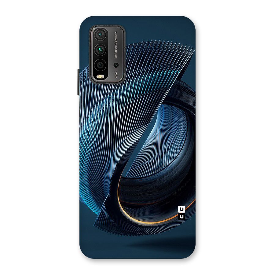 Digital Circle Pattern Back Case for Redmi 9 Power