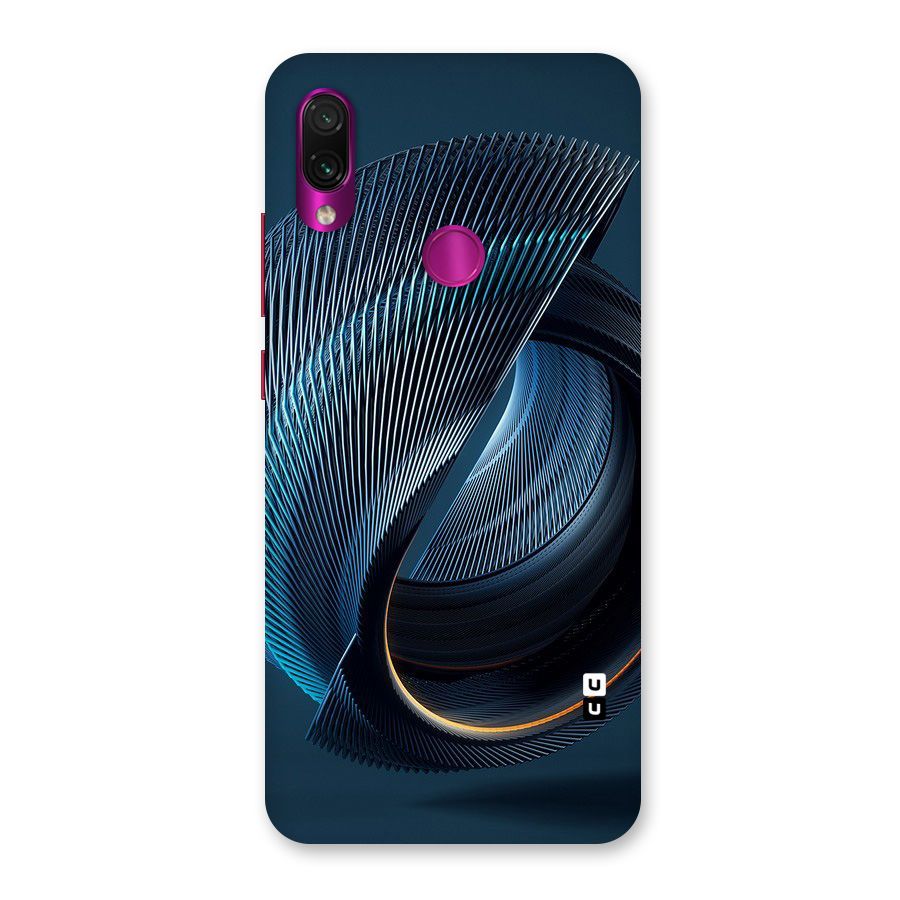 Digital Circle Pattern Back Case for Redmi Note 7 Pro