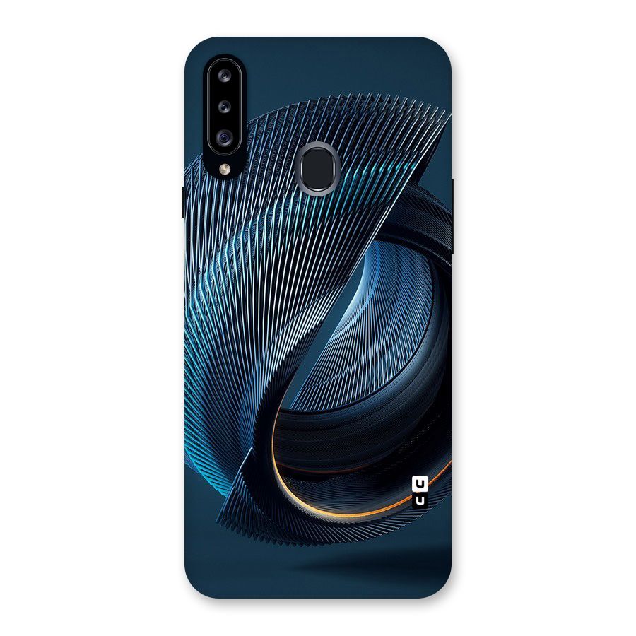 Digital Circle Pattern Back Case for Samsung Galaxy A20s