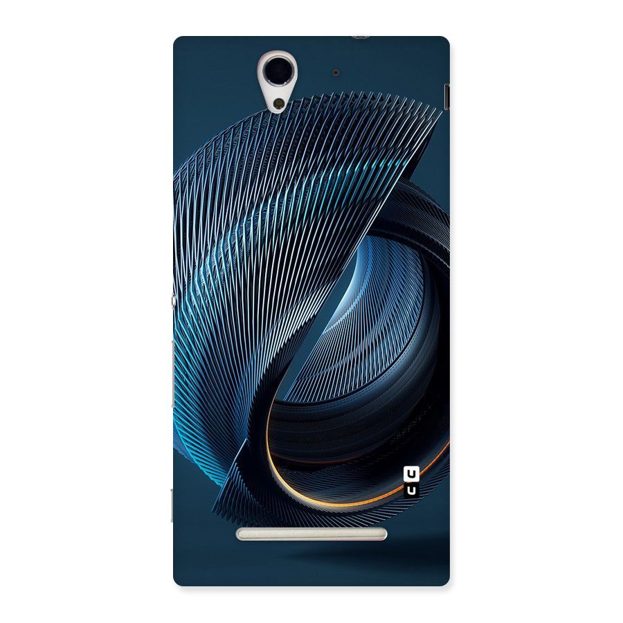 Digital Circle Pattern Back Case for Sony Xperia C3