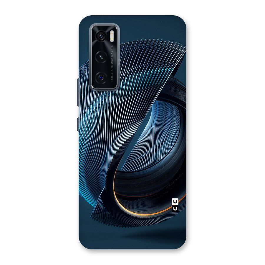 Digital Circle Pattern Back Case for Vivo V20 SE