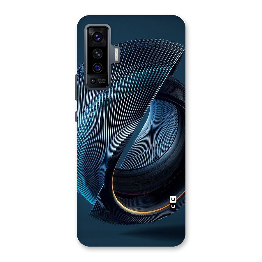 Digital Circle Pattern Back Case for Vivo X50
