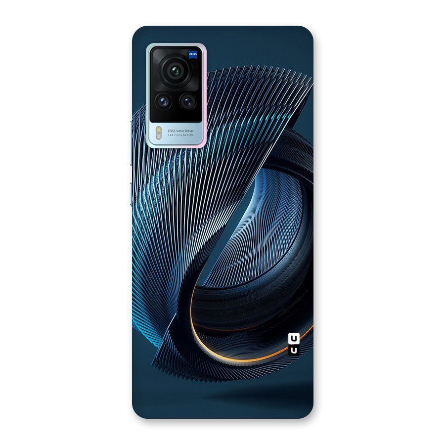 Digital Circle Pattern Back Case for Vivo X60 Pro