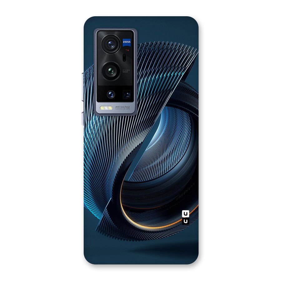 Digital Circle Pattern Back Case for Vivo X60 Pro Plus