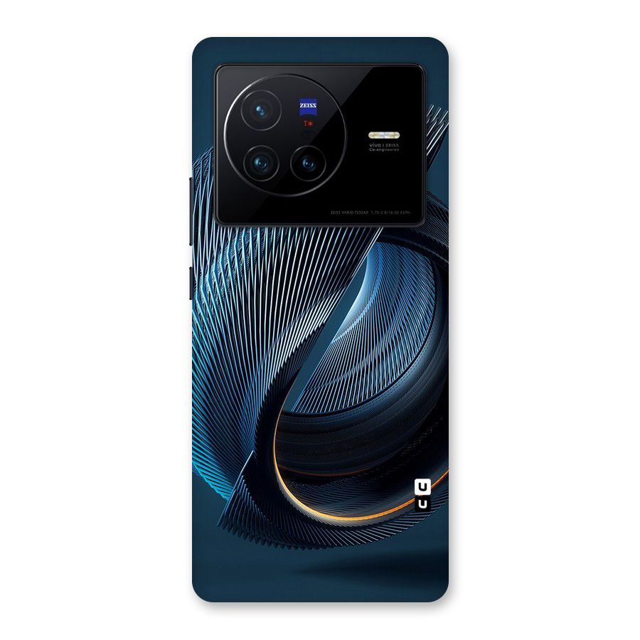 Digital Circle Pattern Back Case for Vivo X80