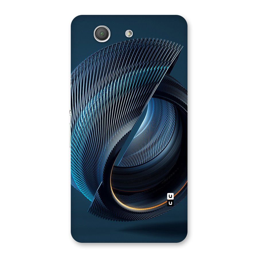 Digital Circle Pattern Back Case for Xperia Z3 Compact